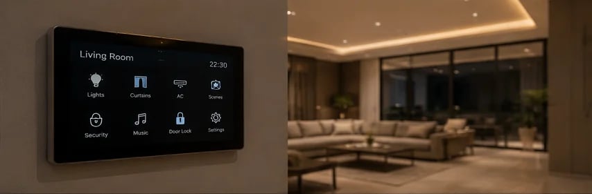 ARQUON Smart Homes application hero