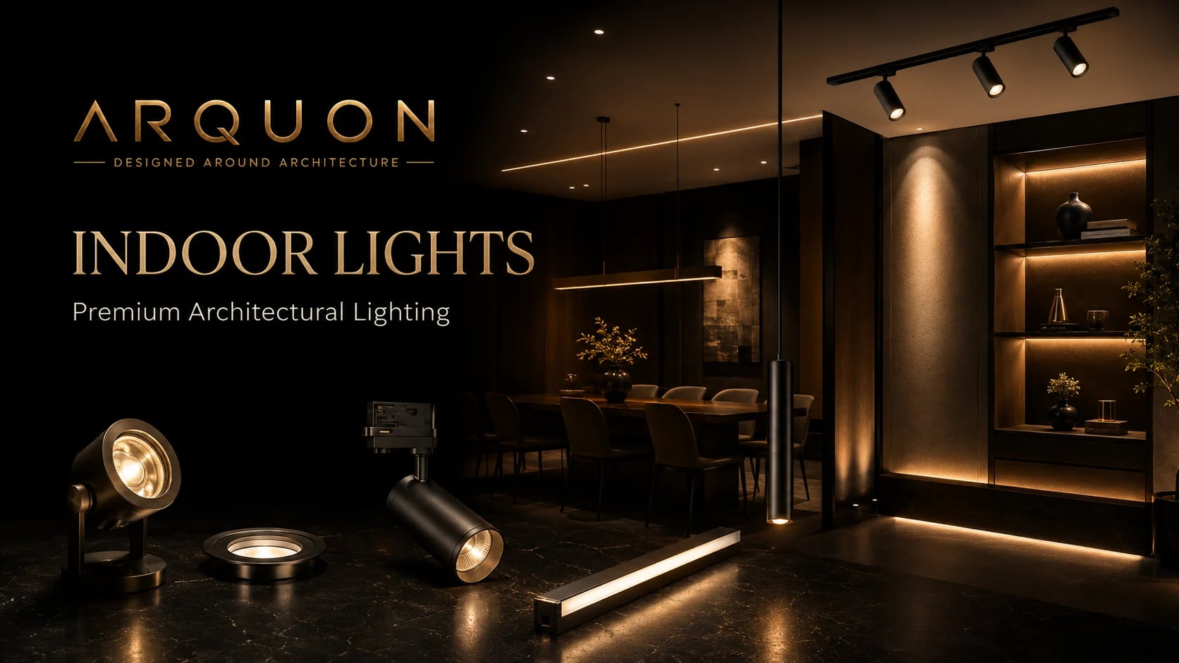 ARQUON premium indoor architectural lighting